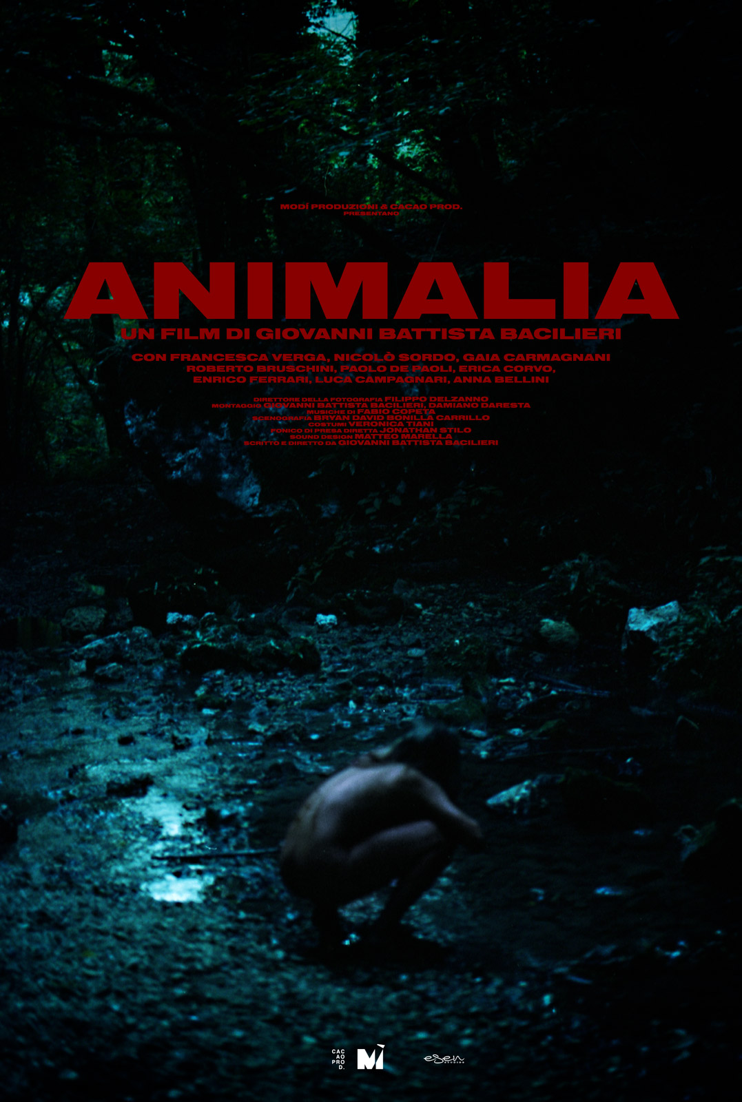 Distribuzione cortometraggi: poster del film "Animalia"