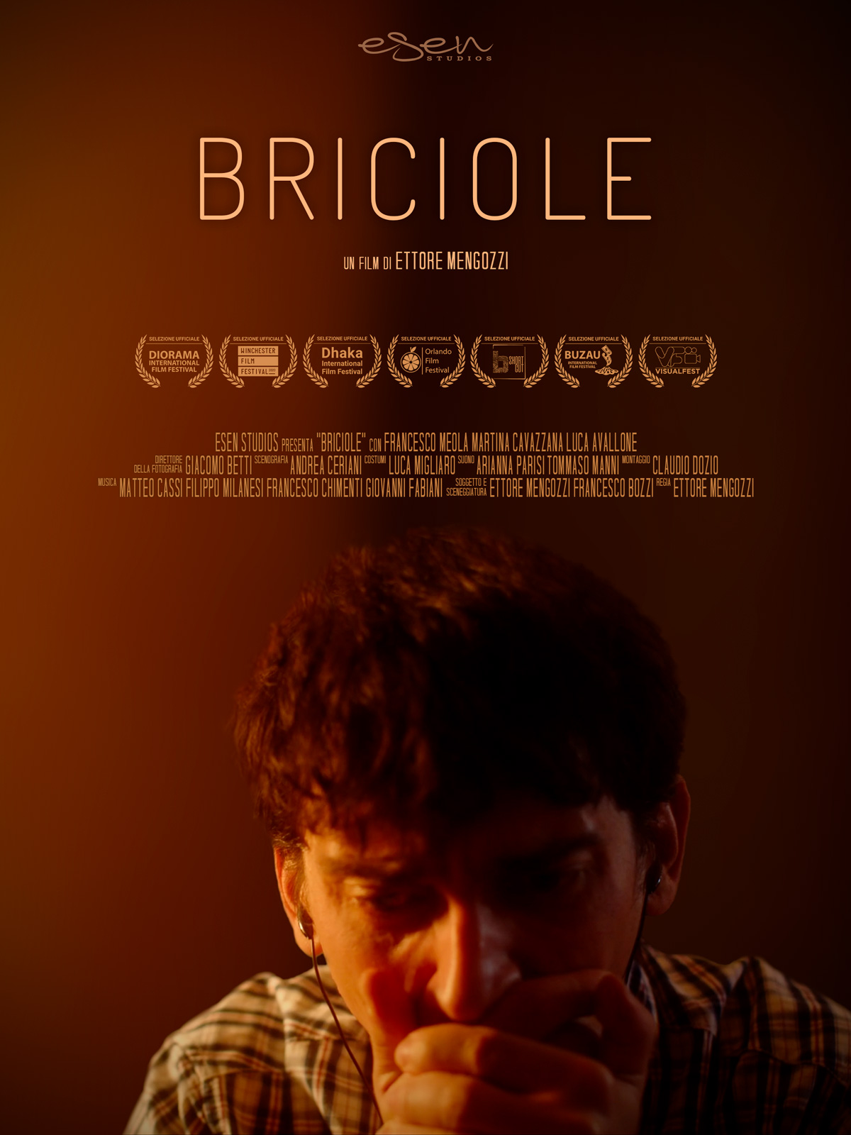 Distribuzione cortometraggi: poster del film "Briciole"