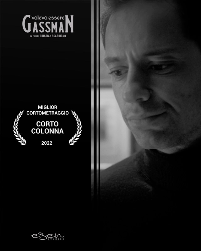 "Volevo essere Gassman" miglior cortometraggio al Corto Colonna