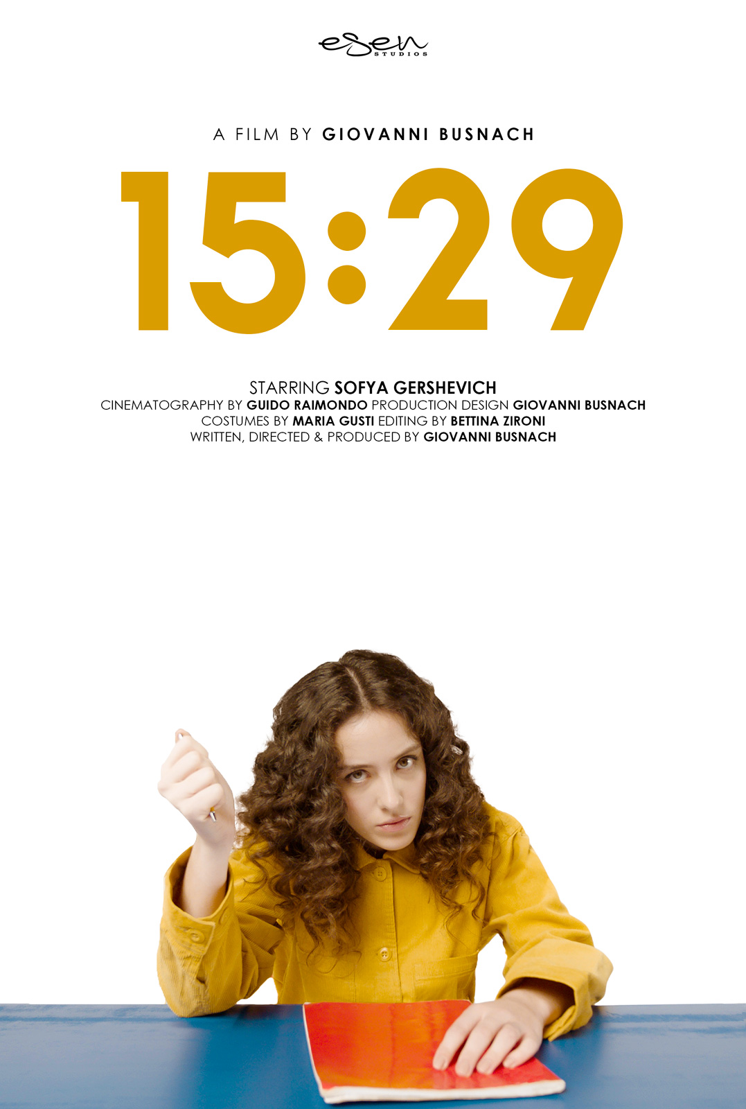 Poster del cortometraggio "15:29" di Giovanni Busnach