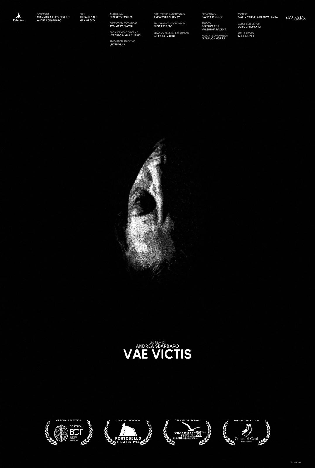 "Vae Victis" poster del cortometraggio in distribuzione