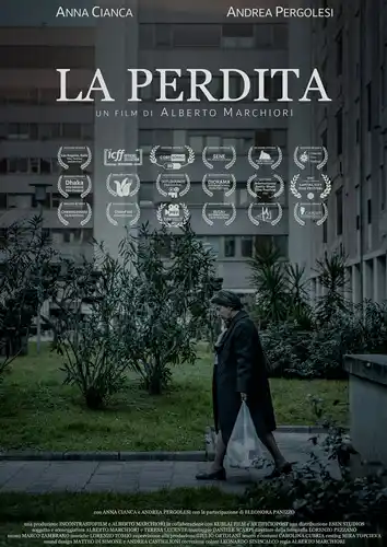 Distribuzione cortometraggi: poster del film "La perdita"