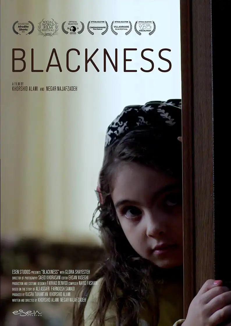 Short film distribution: "Blackness" poster
