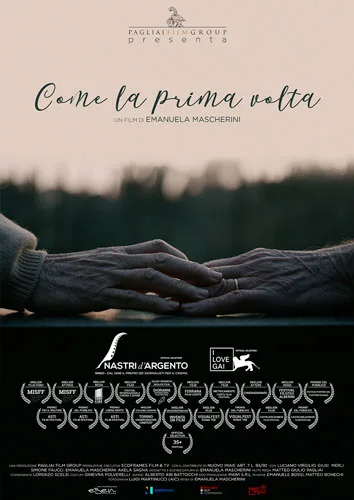 Distribuzione cortometraggi: poster del film "Come la prima volta"