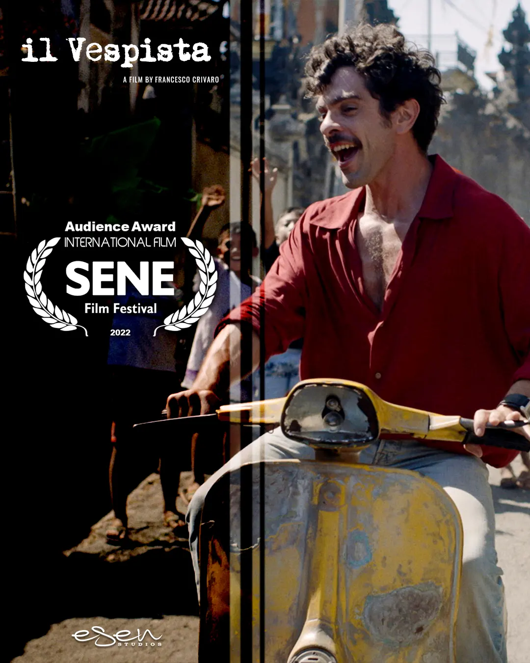 Distribuzione cortometraggi: Premio del Pubblico al SENE Film Festival per "Il Vespista"