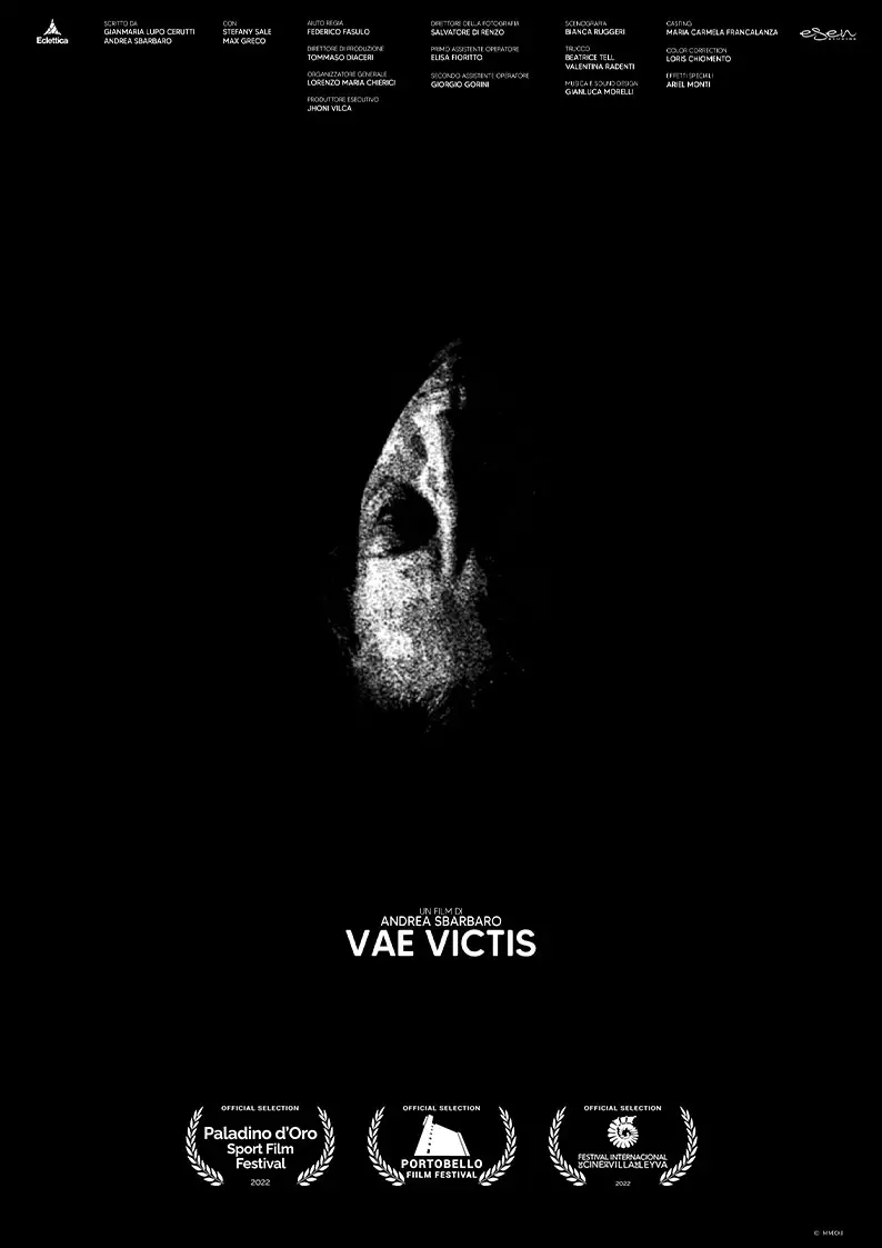 Distribuzione cortometraggi: poster del film "Vae Victis"