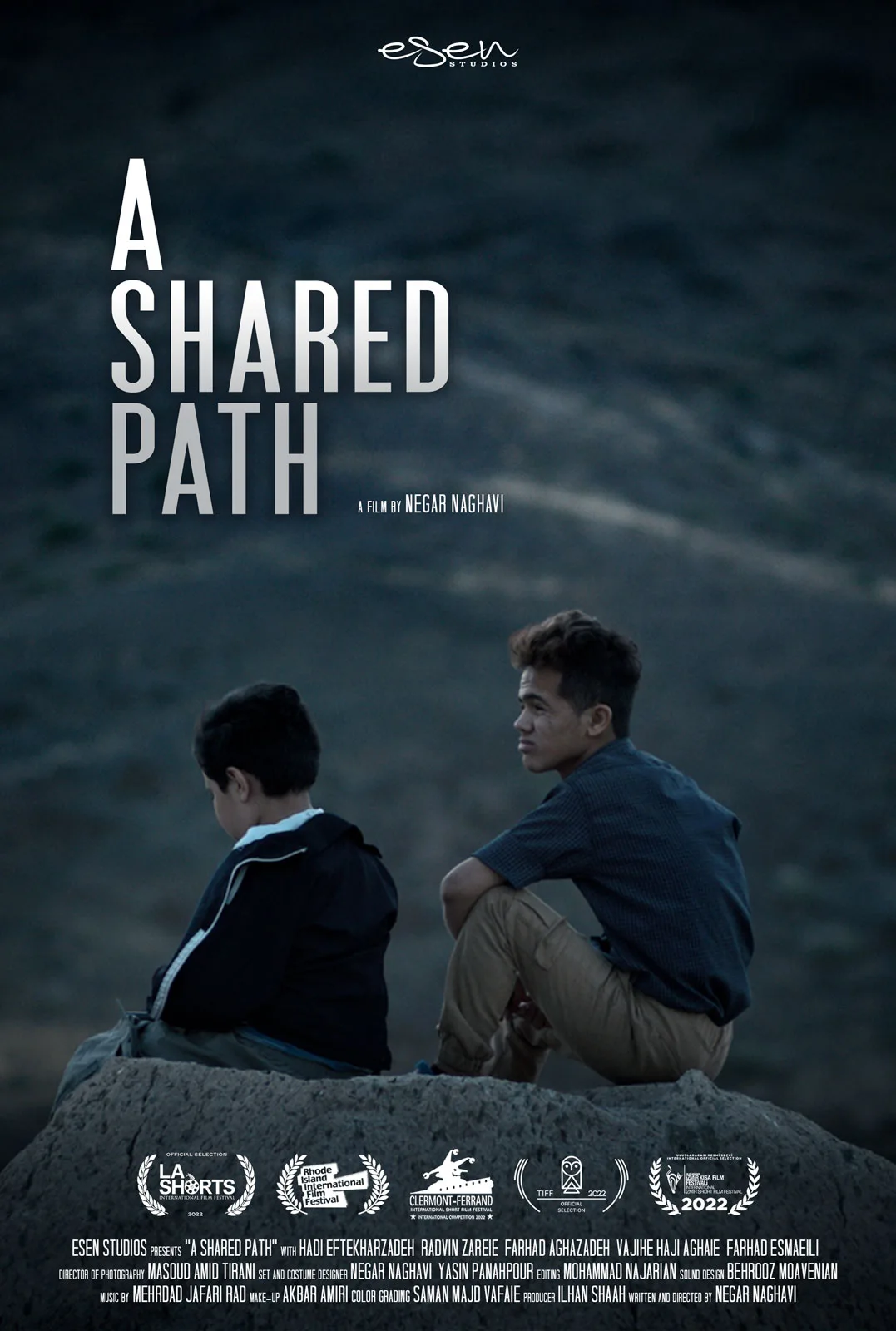 Poster del cortometraggio "A shared path"
