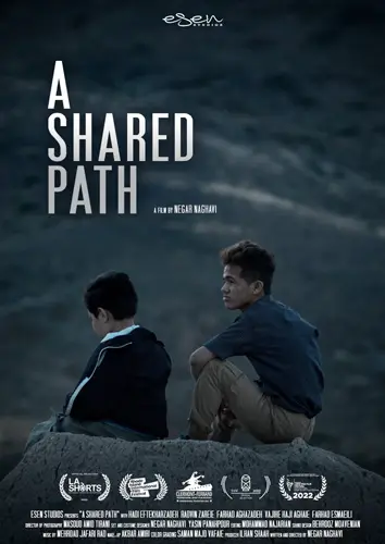 Distribuzione cortometraggi: poster "A shared path"