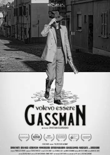 Poster del cortometraggio "Volevo essere Gassman"