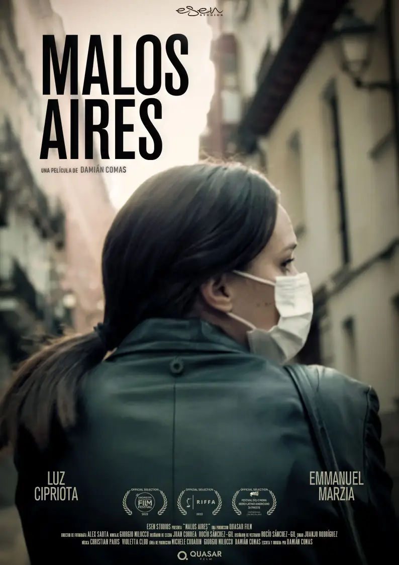 Distribuzione del film "Malos Aires": poster
