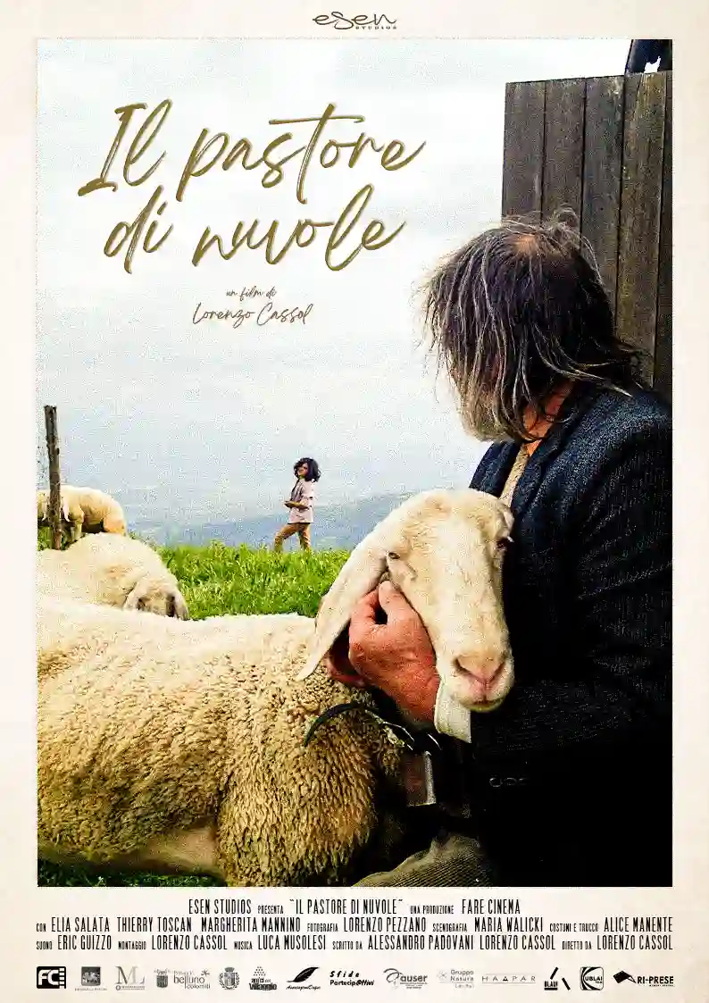 Distribuzione del cortometraggio "Il pastore di nuvole": poster
