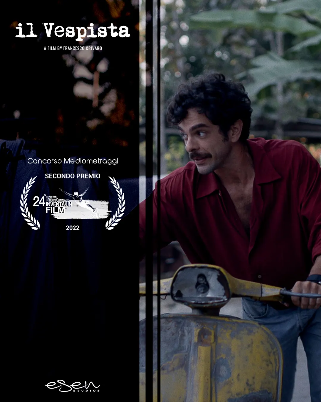 Il cortometraggio "Il Vespista" sul podio al Festival Inventa un Film