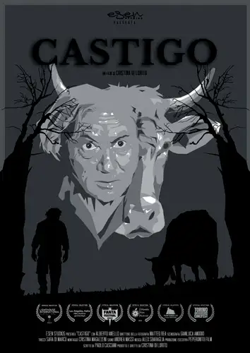 Locandina del cortometraggio "Castigo"