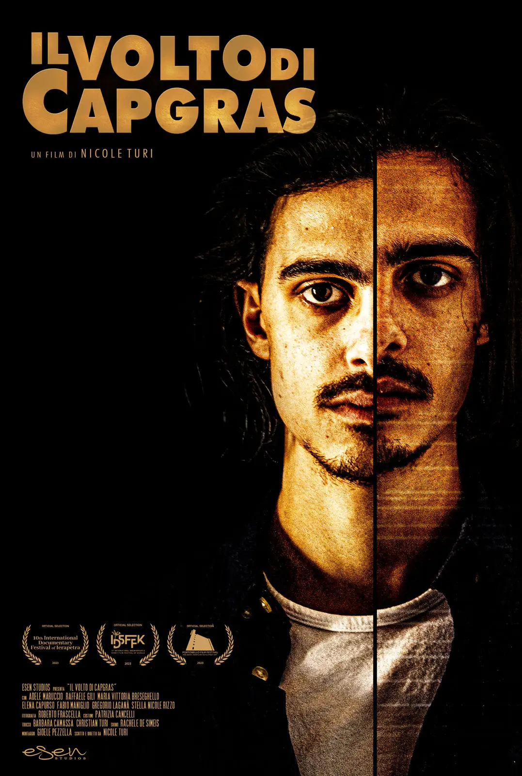 Poster del cortometraggio "Il volto di Capgras"