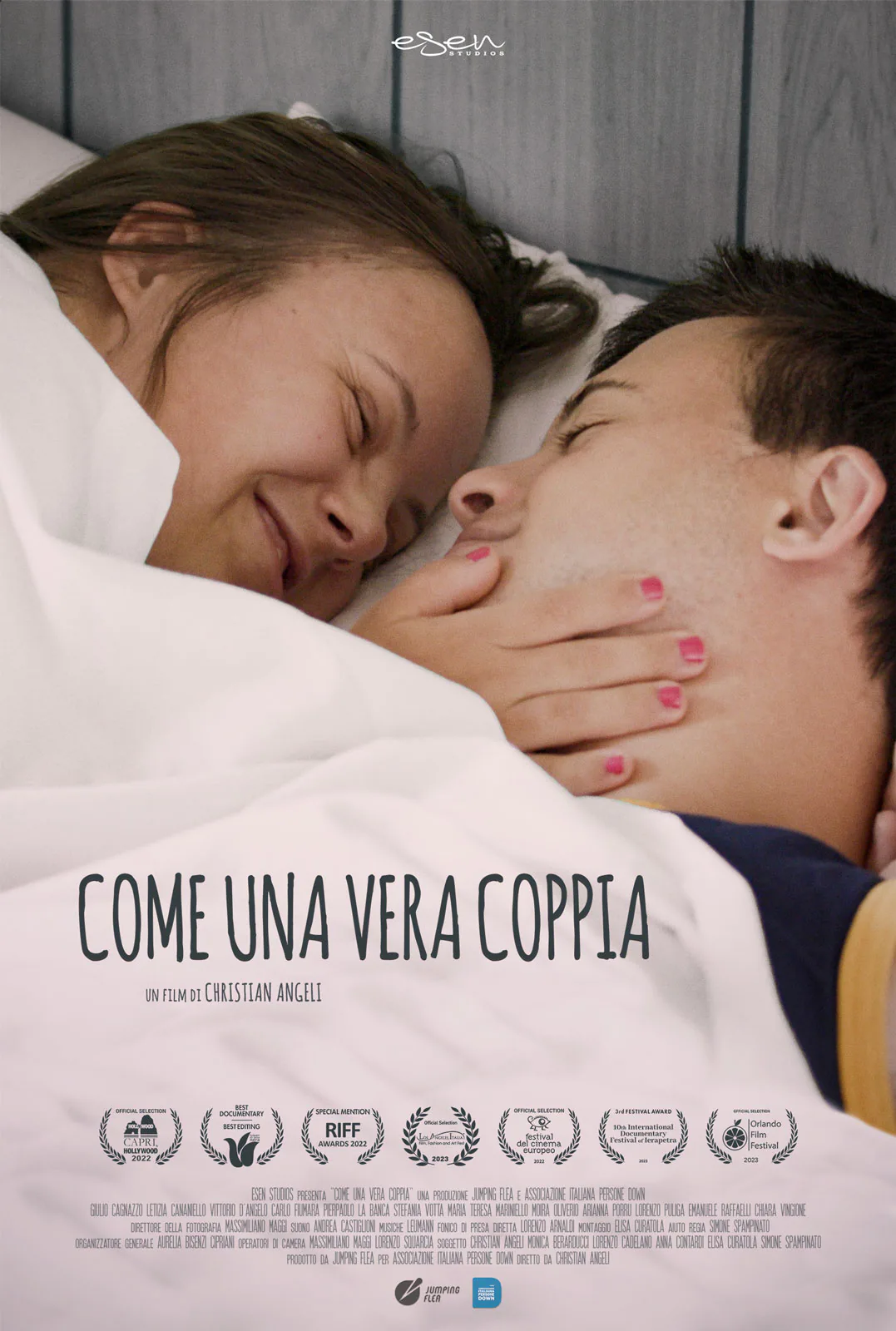 Poster del film documentario "Come una vera coppia"